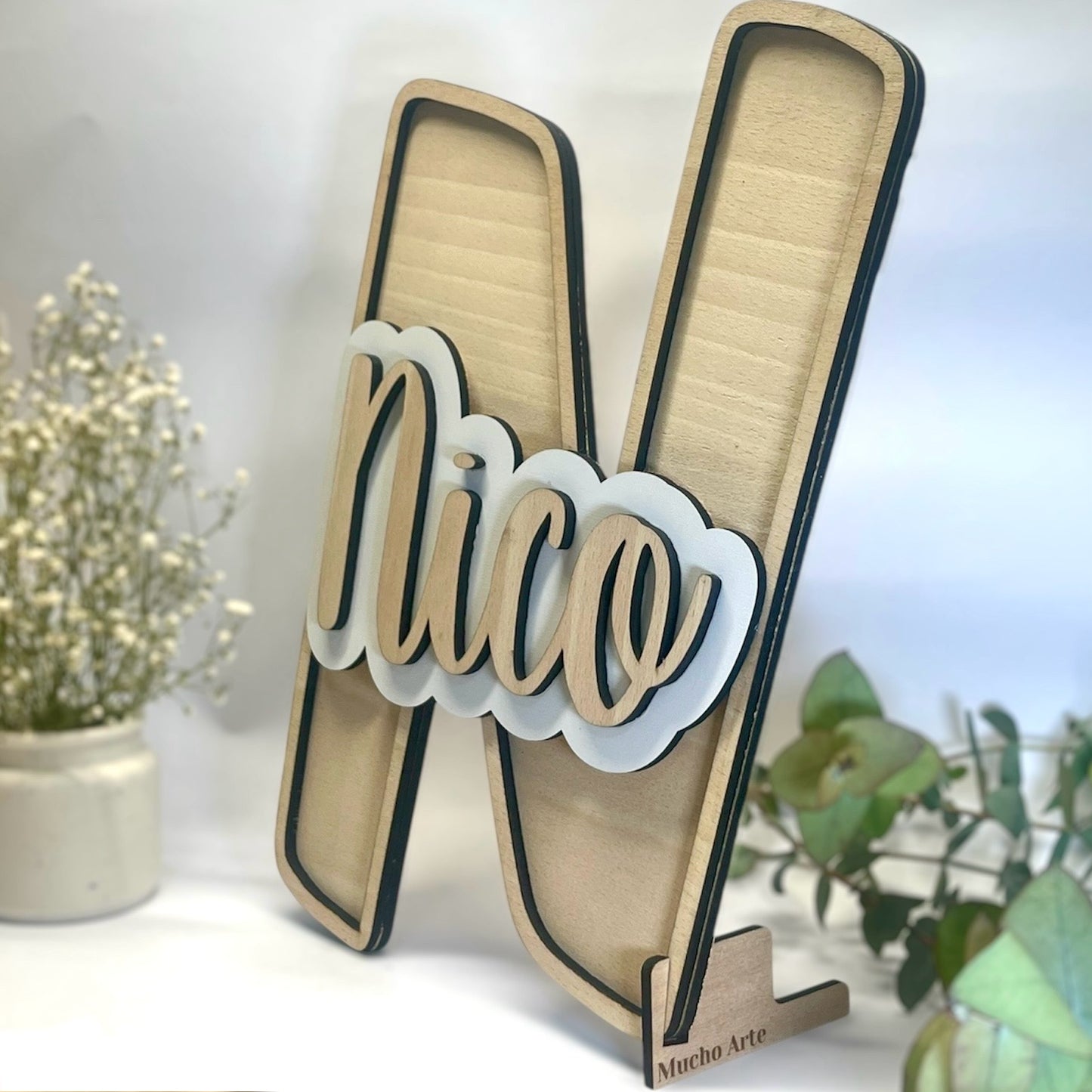 Letra Decorativa con Nombre Personalizado