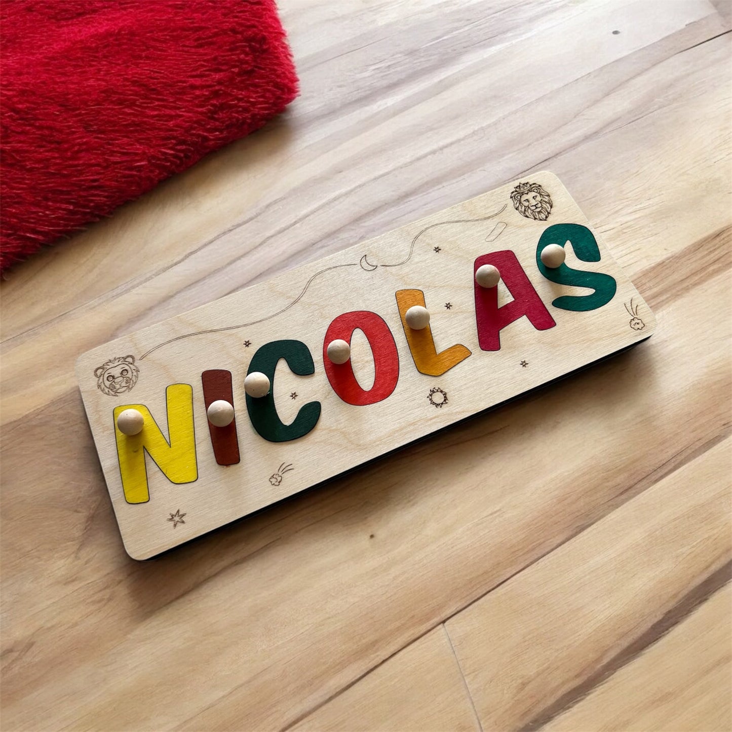Puzzle personalizado nombre niño