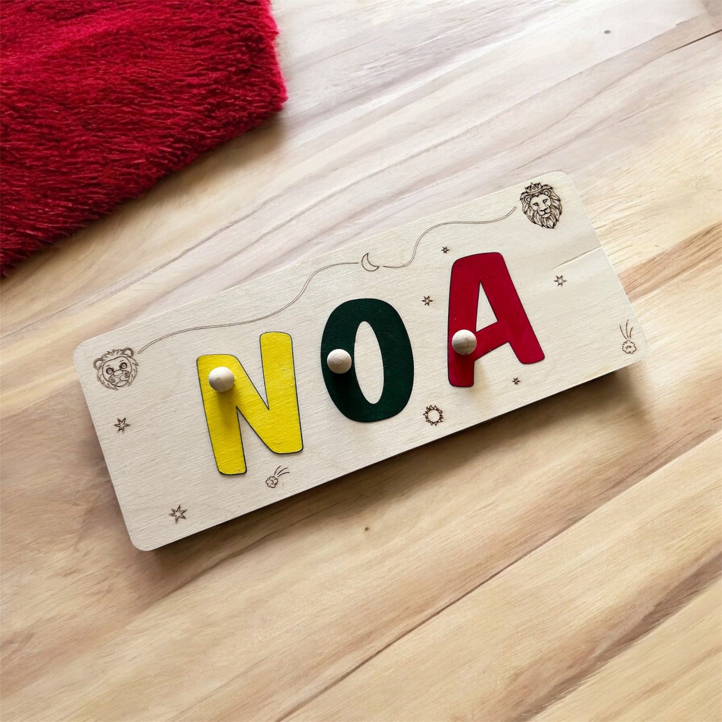 Puzzle personalizado nombre niño