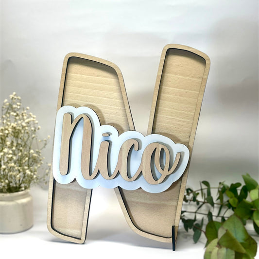 Letra Decorativa con Nombre Personalizado