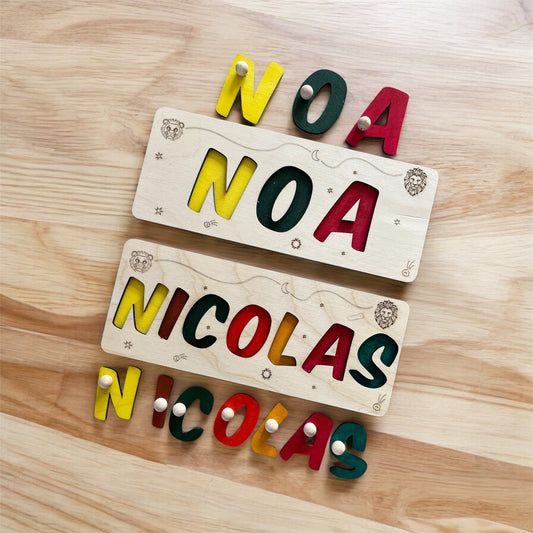 Puzzle personalizado nombre niño